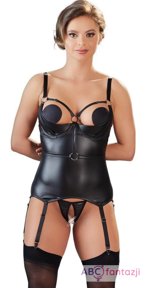 Gorset z odkrytymi piersiami Rozmiar: XL od Cottelli Gorset z odkrytymi piersiami Rozmiar: XL od Cottelli