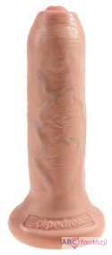 Dildo cieliste z przyssawką dł. 16,5 cm