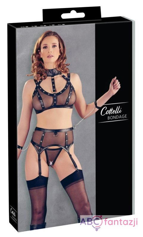 Komplet bielizny siateczka Cottelli Bondage XL Komplet bielizny siateczka Cottelli Bondage XL