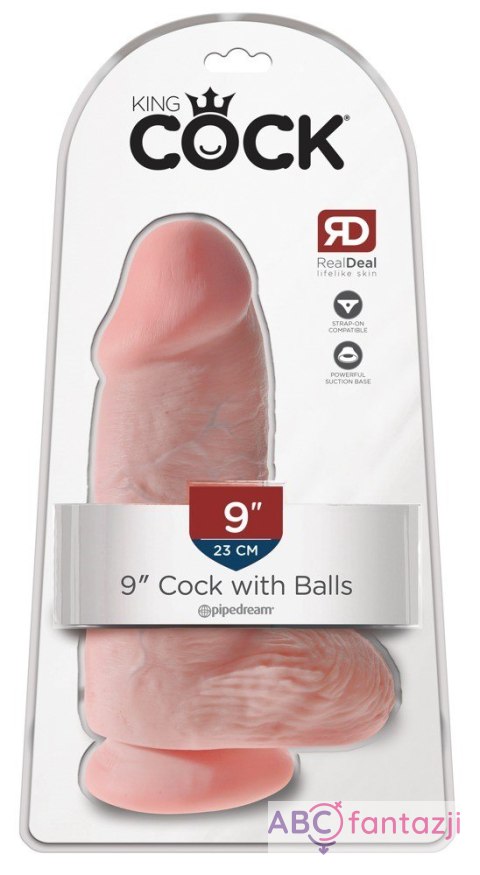 King Cock Dildo realistyczne o grubości 7,6 cm Chubby jasne King Cock Dildo realistyczne o grubości 7,6 cm Chubby jasne
