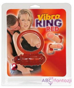 Pierścień Vibro Ring czerwony