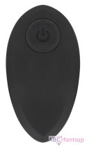 Korek analny z wibracjami 12,9 cm Black Velvet