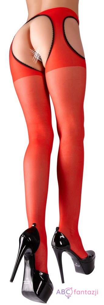 Sex rajstopy czerwone L/XL Sex rajstopy czerwone L/XL