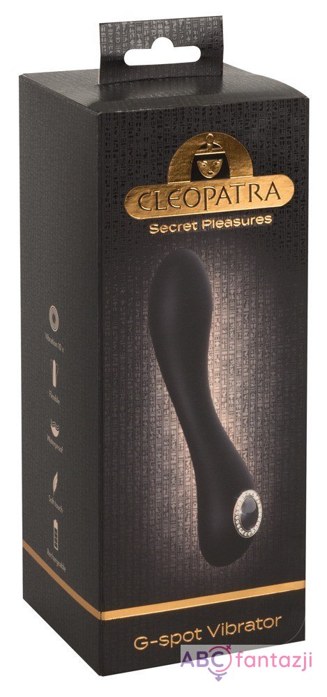 Wibrator gładki i elegancki do stymulacji punktu G 19,7 cm Cleopatra Wibrator gładki i elegancki do stymulacji punktu G 19,7 cm Cleopatra
