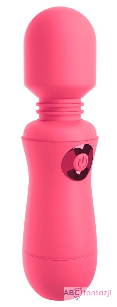 Masażer silikonowy dla kobiet różowy 15,2 cm OMG!