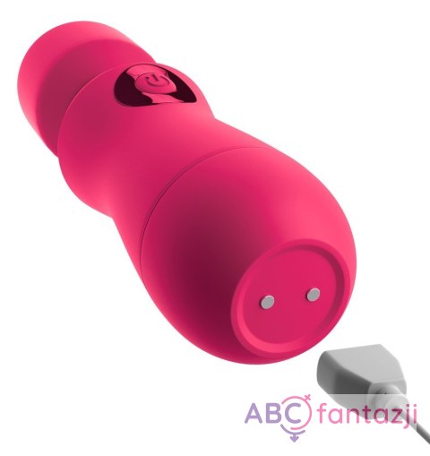 Masażer silikonowy dla kobiet czerwony 15,2 cm OMG! Masażer silikonowy dla kobiet czerwony 15,2 cm OMG!