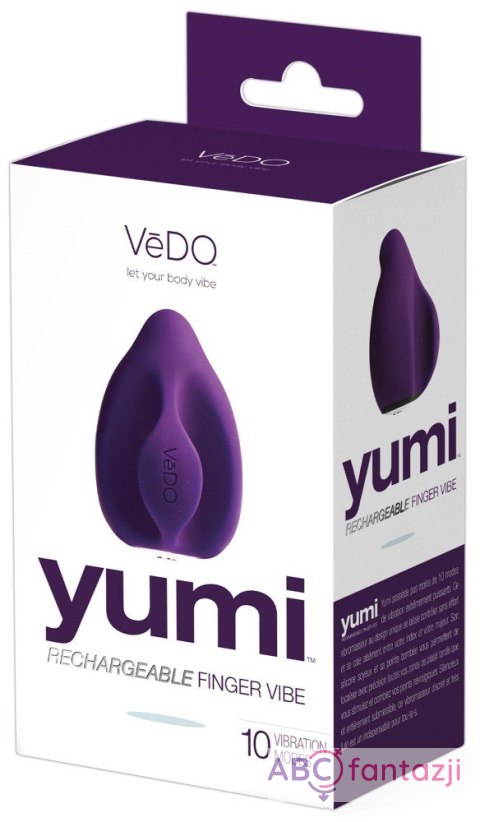 Wibrator do łechtaczki VeDo Yumi fioletowy Wibrator do łechtaczki VeDo Yumi fioletowy