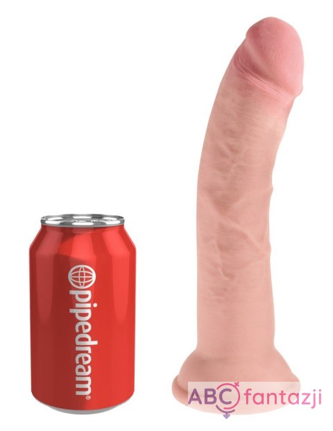 Dildo Triple Density 3D z przyssawką 20 cm King Cock Plus Dildo Triple Density 3D z przyssawką 20 cm King Cock Plus
