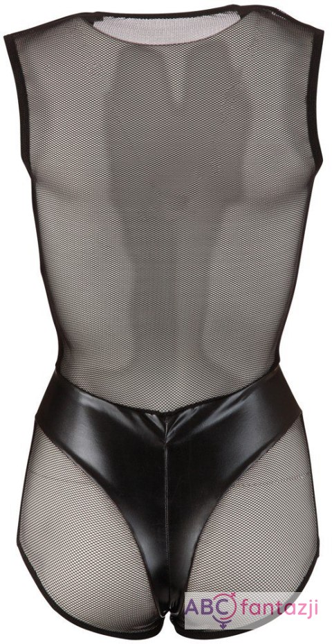 Body z wetlooku XL czarne Cottelli Party Body z wetlooku XL czarne Cottelli Party