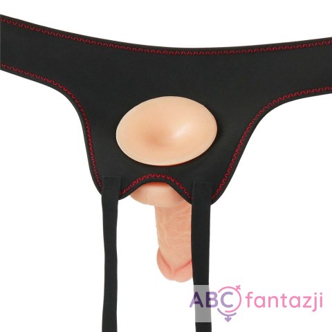 Strapon pełny damski z uprzężą Lovetoy Strapon pełny damski z uprzężą Lovetoy