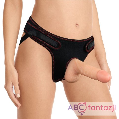 Strapon pełny damski z uprzężą Lovetoy Strapon pełny damski z uprzężą Lovetoy