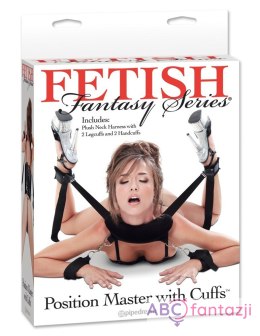 Fetish Fantasy Series Zestaw do krępowania Position Master with cuffs Fetish Fantasy Series