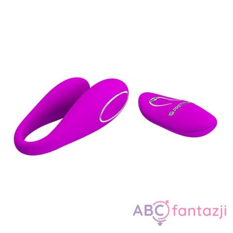 Wibrator dla par 12 trybów wibracji z pilotem Pretty Love Wibrator dla par 12 trybów wibracji z pilotem Pretty Love