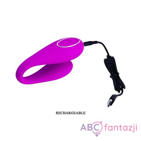 Wibrator dla par 12 trybów wibracji z pilotem Pretty Love Wibrator dla par 12 trybów wibracji z pilotem Pretty Love