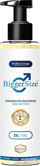 Żel na powiększenie penisa Bigger Size 150ml Medica-Group