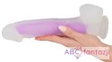 Dildo silikonowe z przyssawką Glow In The Dark 26,5 cm You2Toys