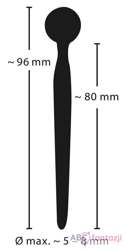 Dilator silikonowy Jewellery Pin Penisplug