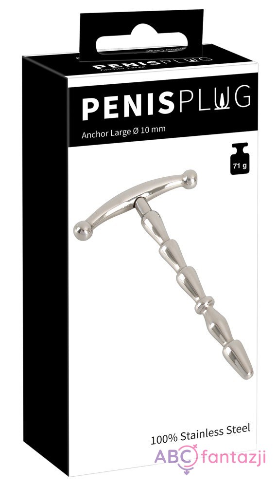 Dilator stalowy 10mm PenisPlug Penisplug