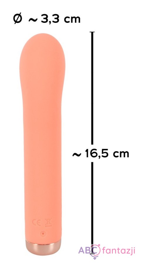 Mini wibrator do punktu G Peachy 16,5 cm You2Toys Mini wibrator do punktu G Peachy 16,5 cm You2Toys