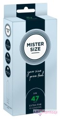Prezerwatywy 47mm 10 szt. Mister Size Mister Size