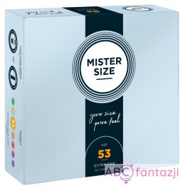 Prezerwatywy 53mm 36 szt. Mister Size Mister Size