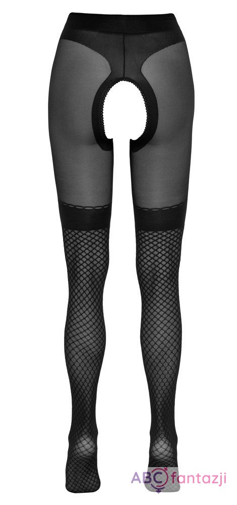 Rajstopy z dziurką 2 Cottelli Legwear Rajstopy z dziurką 2 Cottelli Legwear