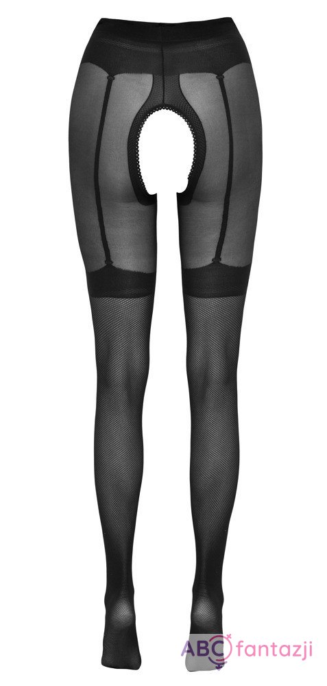 Rajstopy z dziurką 3 Cottelli Legwear Rajstopy z dziurką 3 Cottelli Legwear
