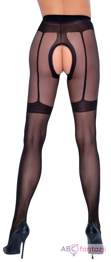 Rajstopy z dziurką 5 Cottelli Legwear Rajstopy z dziurką 5 Cottelli Legwear