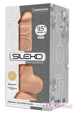 Dildo silikonowe z przyssawką 24,3 cm Silexd Silexd