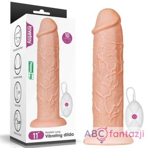 Dildo z przyssawką 28 cm Lovetoy Lovetoy