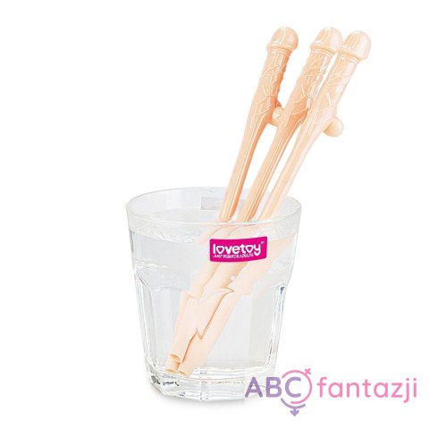 Lovetoy Słomki peniski cieliste 9szt. Lovetoy Słomki peniski cieliste 9szt.