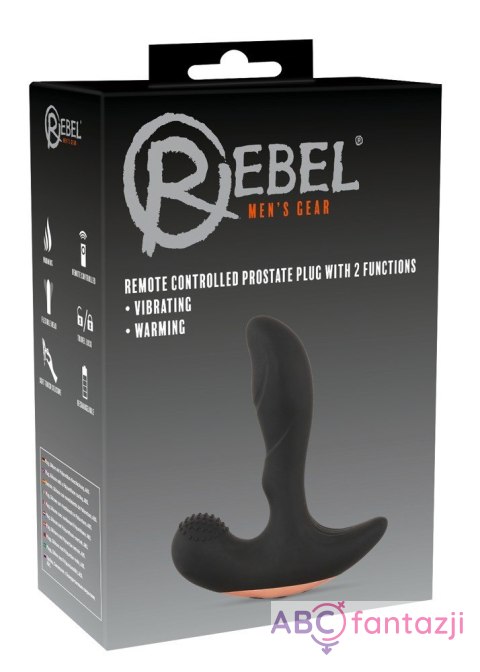 Masażer prostaty z 2 funkcjami Rebel Rebel Masażer prostaty z 2 funkcjami Rebel Rebel