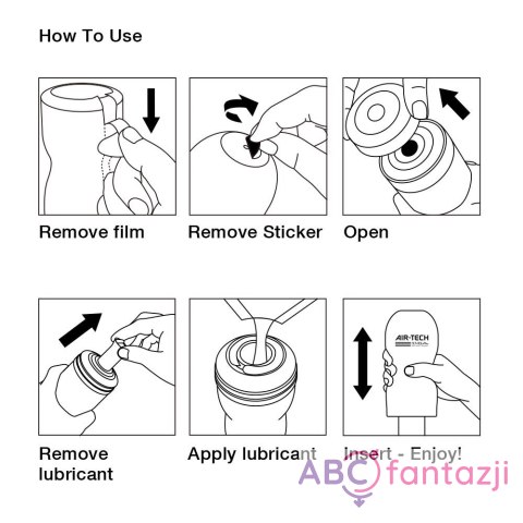 Masturbator Tenga Air Tech Mocny przyjemny efekt ssania Masturbator Tenga Air Tech Mocny przyjemny efekt ssania