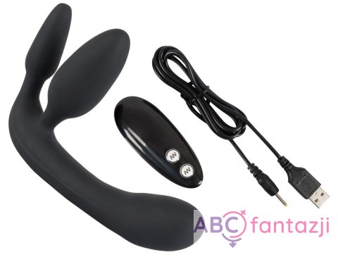 Strap-on 3 z wibracjami czarny Strap-on 3 z wibracjami czarny