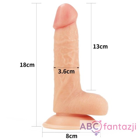 Strapon pełny damski z uprzężą Lovetoy Strapon pełny damski z uprzężą Lovetoy