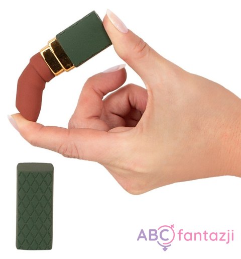 Wibrator Luxurious Lipstick 8,5cm Emerald Love Emerald Love Wibrator Luxurious Lipstick 8,5cm Emerald Love Emerald Love