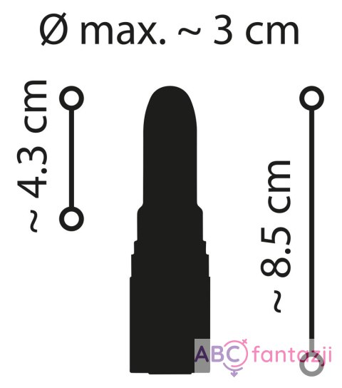 Wibrator Luxurious Lipstick 8,5cm Emerald Love Emerald Love Wibrator Luxurious Lipstick 8,5cm Emerald Love Emerald Love
