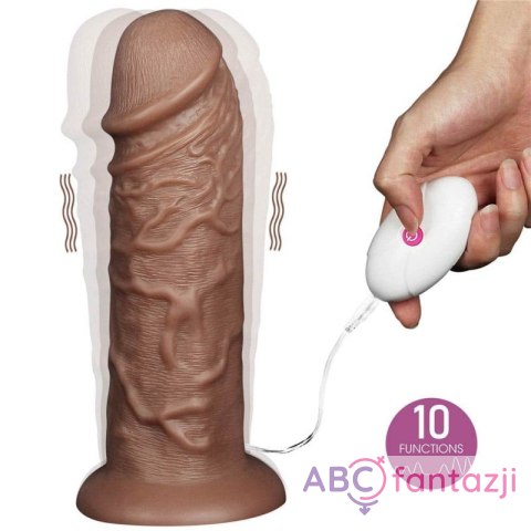 Dildo Chubby z przyssawką 27cm Lovetoy z wibracjami Dildo Chubby z przyssawką 27cm Lovetoy z wibracjami