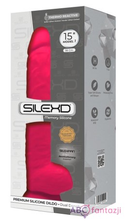 Dildo silikonowe z przyssawką 38cm Silexd Silexd
