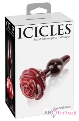 Korek analny szklany No. 76 10cm Icicles Icicles