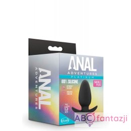 Korek analny z wibracjami Anal Adventure Platinum 10cm Blush Blush