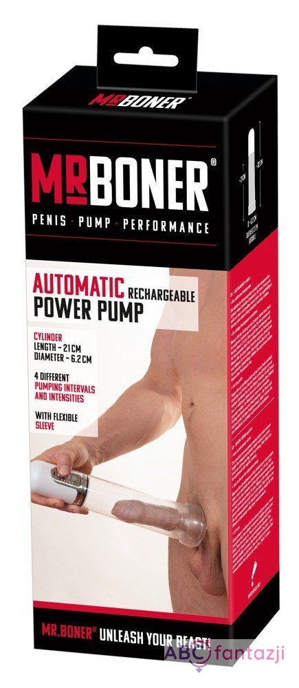 Pompka do penisa Mister Boner Pompka do penisa Mister Boner