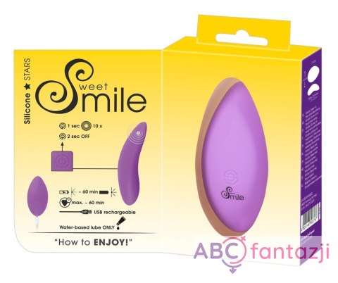 Wibrator Sweet Smile Rechargeable Touch Sweet Smile Wibrator Sweet Smile Rechargeable Touch Sweet Smile