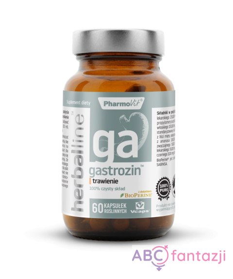 Herballine Gastrozin™ trawienie 60 kapsułek PharmoVit