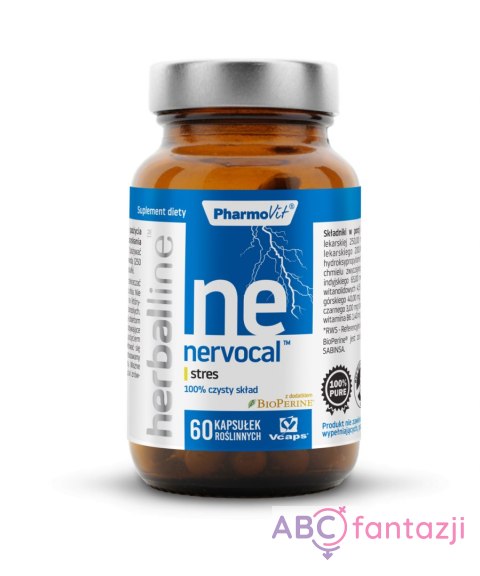Herballine Nervocal™ stres 60 kapsułek PharmoVit
