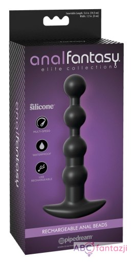 Koraliki analne silikonowe z wibracjami 17 cm Anal Fantasy Anal Fantasy Elite Collection