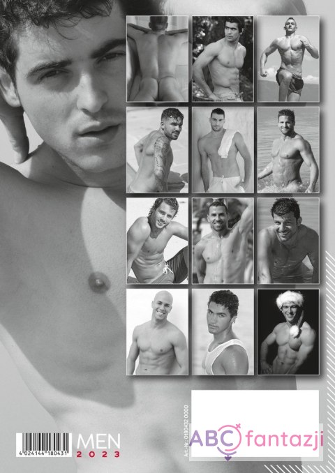 Kalendarz Pin-up Soft Men 2023 - opakowanie 10szt. Kalendarz Pin-up Soft Men 2023 - opakowanie 10szt.