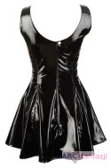 Mini sukienka z winylu Sue XXL Black Level