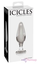 Korek analny szklany No. 26 11cm Icicles Icicles