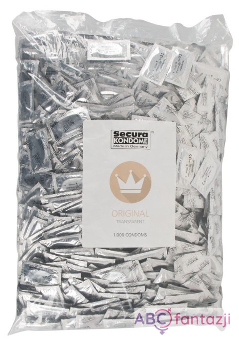 Prezerwatywy Original 1000 szt. Secura Secura Prezerwatywy Original 1000 szt. Secura Secura